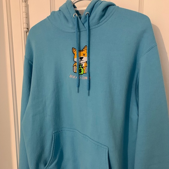 RNL Baby Blue Richie Hoodie - Picture 3 of 3
